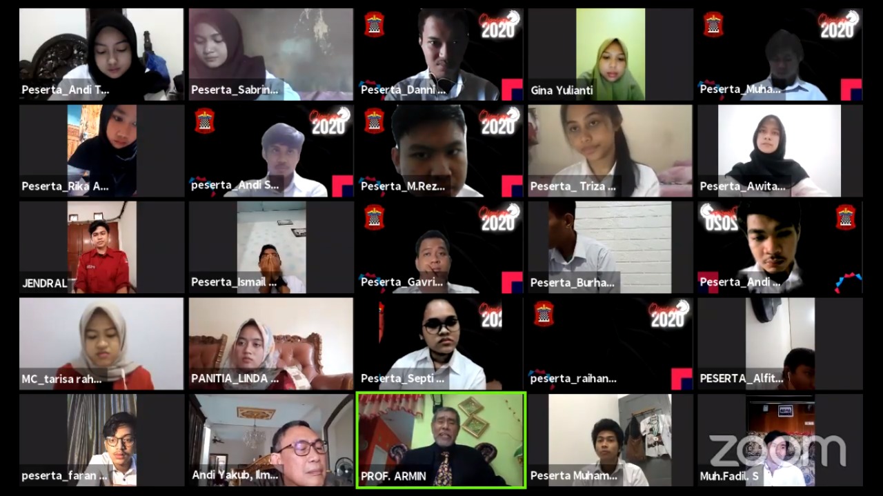 Pembukaan OPOSAN, Dekan FISIP Tegaskan Hakikat Manusia