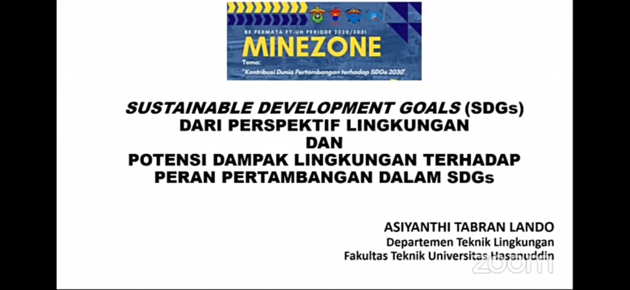 SDGs dan Dampak Pertambangan dari Perspektif Lingkungan