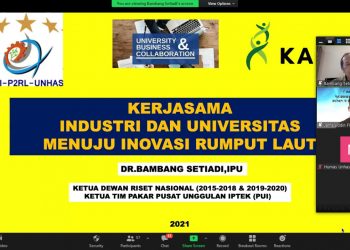 Gandeng PT Kalbe Farma, Unhas Adakan Workshop Budidaya Rumput Laut