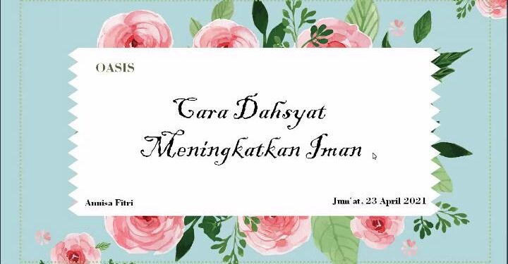 Tadabbur AL-Quran: Cara Ampuh Tingkatkan Iman