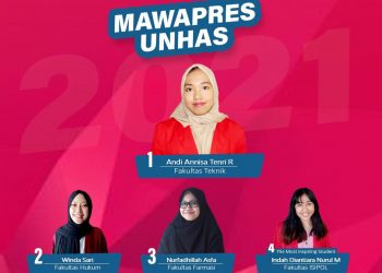 Unhas Umumkan Mawapres Utama Tingkat Universitas 2021