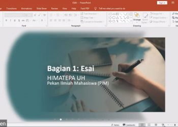 Usut Tuntas Pembuatan Esai Bersama Himatepa Unhas