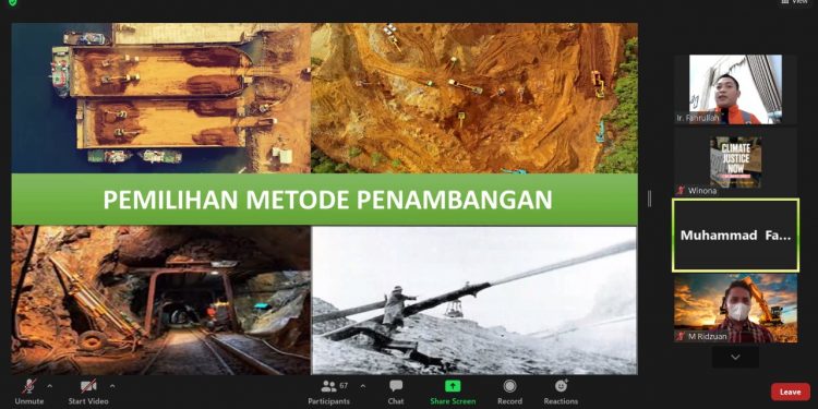 Adakan Kuliah Umum, Teknik Pertambangan Unhas Ulas Metode Penambangan