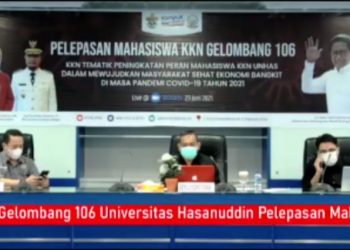 P2KKN Unhas Lepaskan 4.750 Mahasiswa KKN Gelombang 106