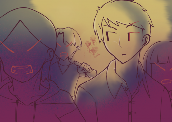 ilustrasi puisi diam