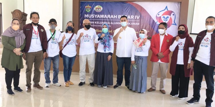 Bupati Pangkep Terpilih Sebagai Ketua IKA Perikanan Unhas