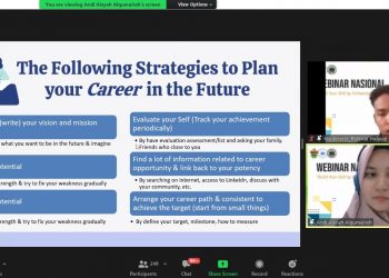 Bahas Rencana Pengembangan Karier, UKM KPI Unhas Adakan Webinar