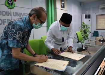 FK Universitas Lambung Mangkurat menandatangani MoU dengan FKM Unhas