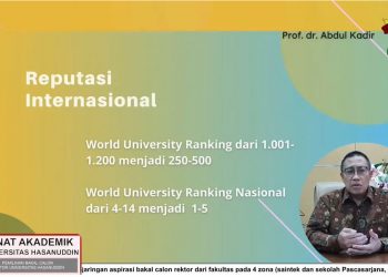 Prof Abdul Kadir: Unhas Menuju Entrepreneurial University