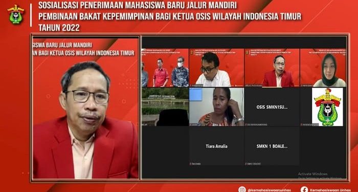 Unhas Kembali Buka Jalur Penerimaan Ketua OSIS