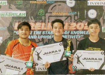 Mahasiswa HI Unhas Raih Prestasi pada Turnamen Bulu Tangkis