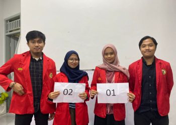 Penetapan Nomor Urut Calon Petinggi Kemafar UH Periode 2021/2022