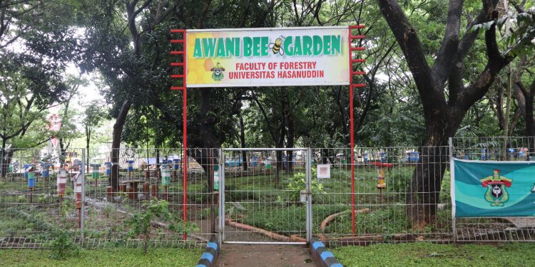 Unhas Hadirkan Taman Lebah di Fakultas Kehutanan
