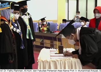 Berikut Pidato dari Guru Besar FIB dan Faperta