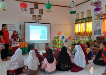 Sosialisasi Pentingnya Membaca Oleh KKN Takalar 4 Unhas
