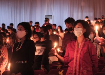 Potret Perayaan Natal Unhas 2021