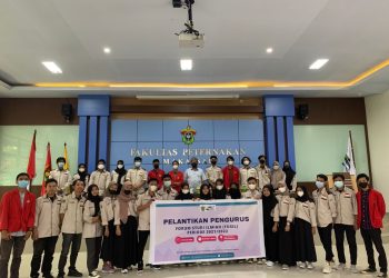 UKM Fosil Fapet Unhas Lantik Pengurus Periode 2021/2022