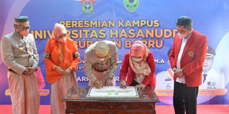 Dukung Pembangunan Daerah, Unhas Resmi Hadir di Barru