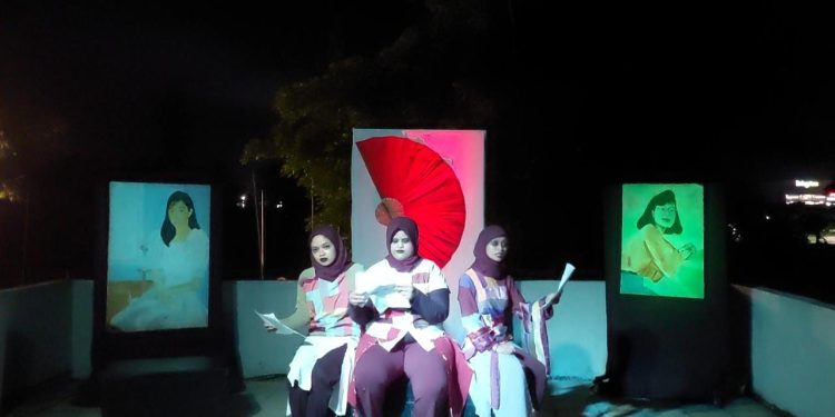 Malam Puisi TeKaU Unhas Angkat Pelecehan Seksual Selama Pandemi