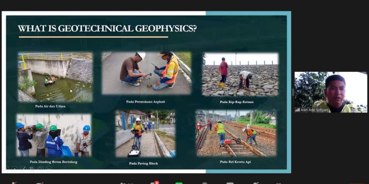 Direktur PT Mandala Geoteknika Mandiri dalam Seminar Nasional PRMGI 2022