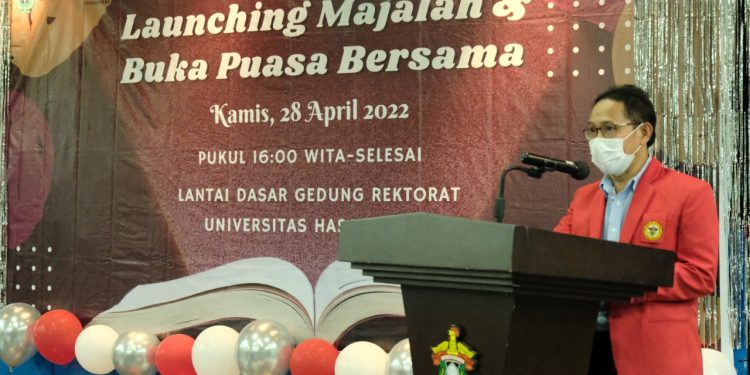 Peluncuran Majalah Perdana, Wakil Rektor III: PK Identitas Unhas Tidak Segan Beri Kritik