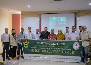 Kuliah Tamu FK Unhas Hadirkan Dosen dari Malaysia