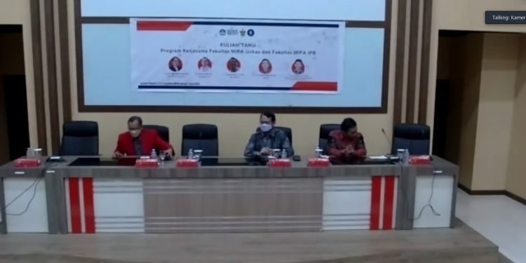 FMIPA Unhas dan IPB Tanda Tangani Perjanjian Kerja Sama