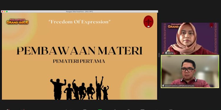 Berbicara tentang Kebebasan Berekspresi, Anggota DPR RI Komisi III: Negara Tidak Main-Main