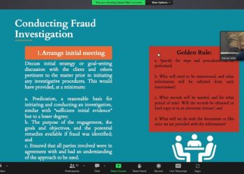 Diskusi Legacy FH Unhas Bahas Audit Forensik dan Investigasi Fraud