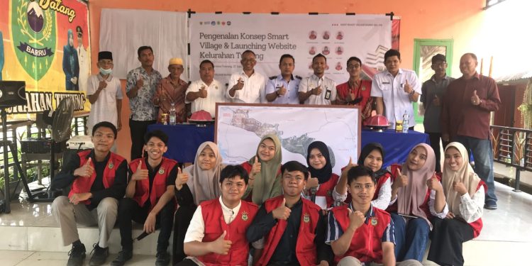 Mahasiswa KKN Tematik SV Barru Unhas Posko 3 Luncurkan Website Kelurahan Tuwung