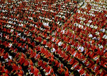 Dokumentasi penerimaan mahasiswa baru di Unhas beberapa tahun silam. Sumber: Quipper.