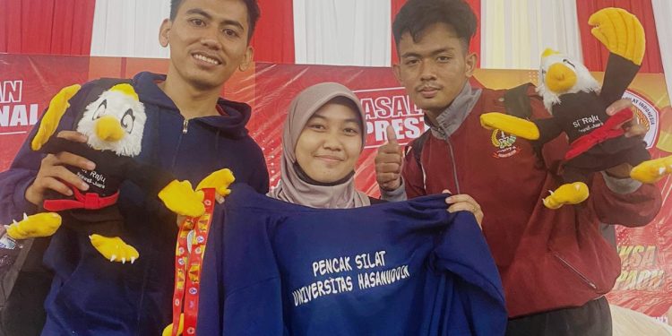 Mahasiswa Unhas Raih Medali Emas dan Perak dalam Kejuaraan Pencak Silat