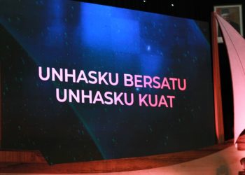 "Unhasku Bersatu Unhasku Kuat" Slogan Baru Unhas Resmi Diluncurkan
