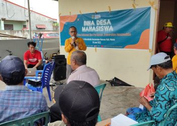 Sosialisasi mitigasi bencana masyarakat marusu