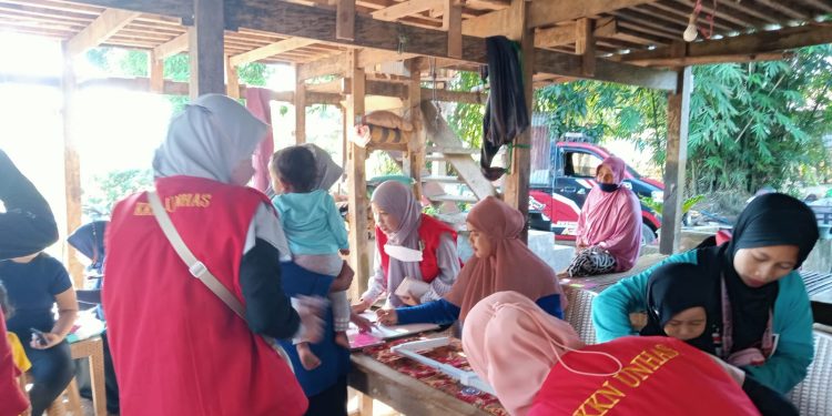 Mahasiswa KKN Tematik Lokus Stunting Gowa Dampingi Pemberian Vitamin A