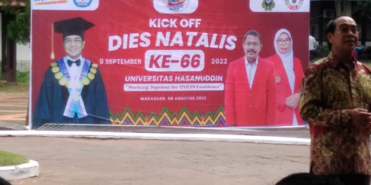 Kick Off Dies Natalis Universitas Hasanuddin Ke-66, Momentum ...