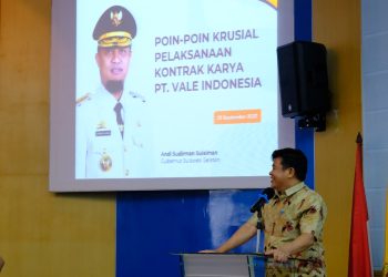 Pemprov Sulsel Sebut PT Vale Tak Bisa Atasi Kemiskinan di Lutim