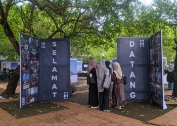 Pameran Pojok OPTICS, Bukti Karya Anggota Baru UKMF Unhas