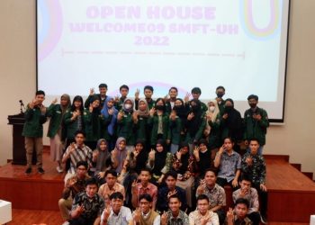 Welcome09 SMFT-UH adakan open house untuk anggota baru di lecture theater Fakultas Teknik Universitas Hasanuddin pada Sabtu (1/10). IDENTITAS/Desifa Widyanengsi