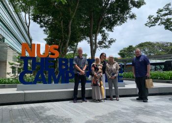 Perkuat Kemitraan Luar Negeri, Sastra Jepang Unhas Studi Banding ke NUS