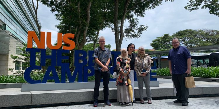 Perkuat Kemitraan Luar Negeri, Sastra Jepang Unhas Studi Banding ke NUS