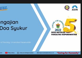 Dies Natalis ke 5, Fkep Unhas Adakan Pengajian dan Doa Syukur