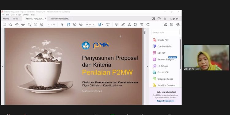 Direktorat Kemahasiswaan dan Penyiapan Karir Unhas Kenalkan P2MW