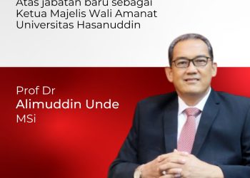 Ucapan: Selamat dan Sukses untuk Ketua Majelis Wali Amanat Unhas