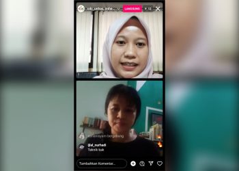 Penulis sekaligus Jurnalis, Irmawati Puan Mawar berbagi kisahnya sebagai jurnalis dalam Career Insta-Talk Series #3 melalui siaran langsung Instagram @cdc_unhas, Senin (17/4). Tangkapan layar