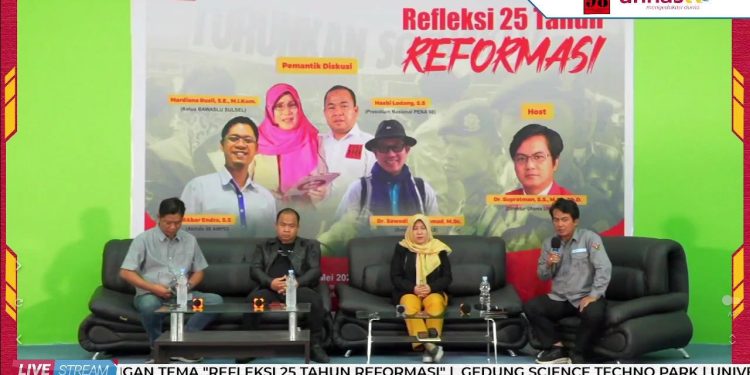 Mengenang 25 Tahun Reformasi, Unhas TV Gelar Diskusi Bersama PENA 98