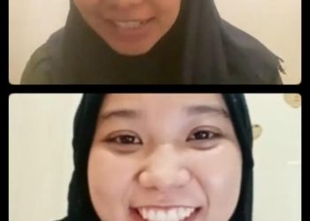 Pemaparan Materi Terkait Ecoprint oleh PAL Unhas. Tangkapan layar