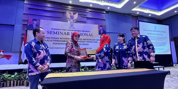 Ikatan Notaris Indonesia Tanda Tangani MoU Kerjasama dengan Unhas