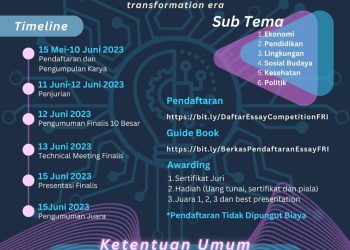 FEB Unhas Buka Pendaftaran Festival Riset dan Inovasi 2023