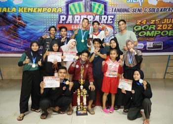 Atlet UKM Pencak Silat Unhas Juara Umum pada Pare-Pare Championship